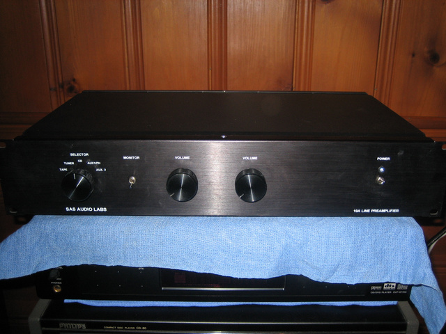 SAS Audio 10A Preamp - Front