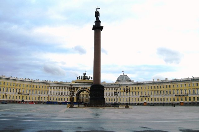 Alexander Column on Palace Square