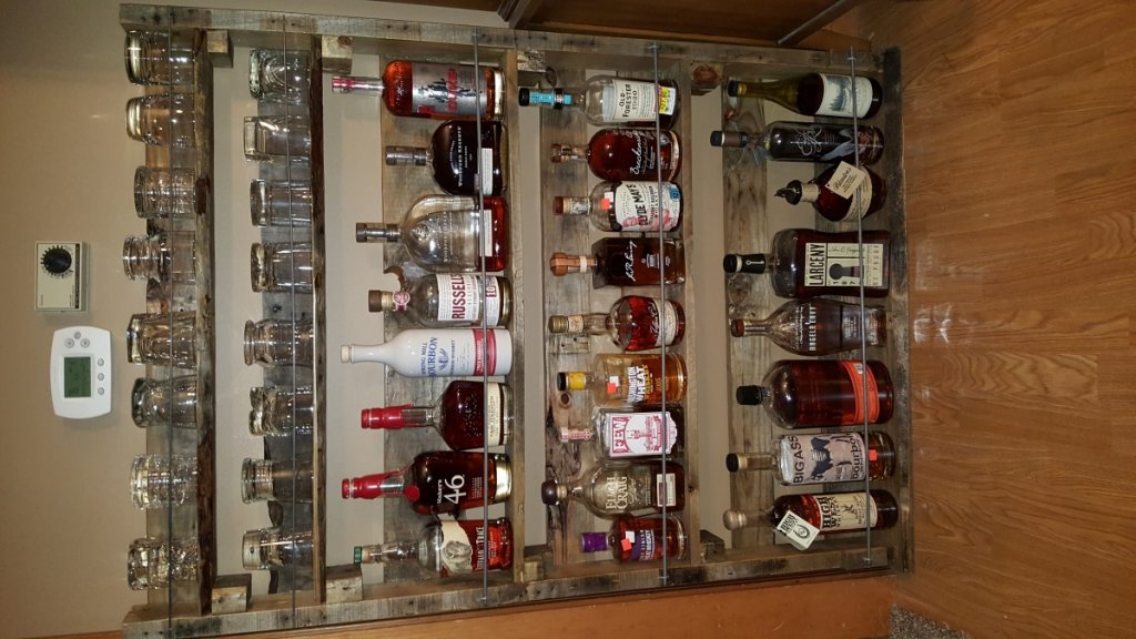 Bourbon rack