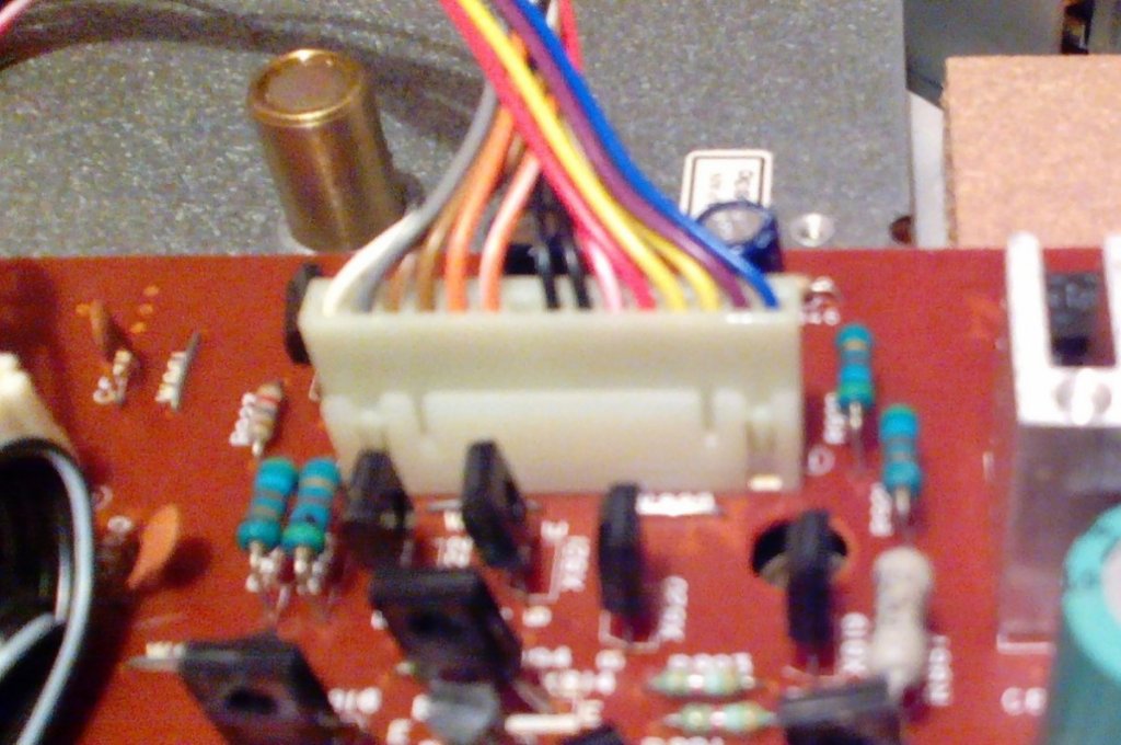 QL-Y5F motor connector.