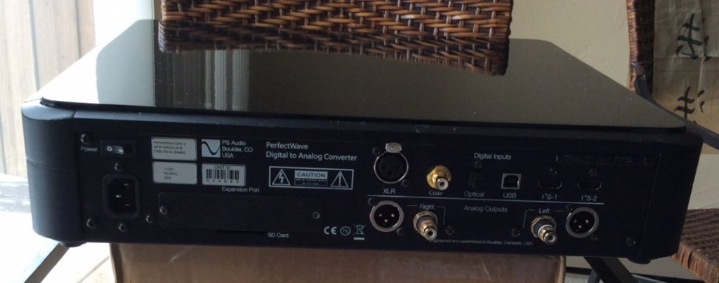 PS Audio Directstream dac - back