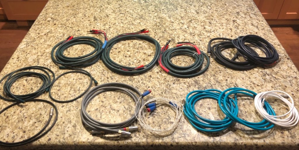 picture of all of the cables
