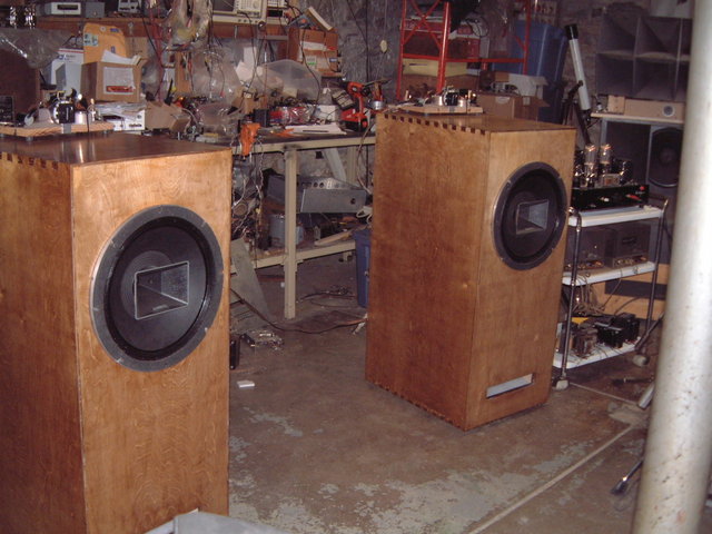 Baltic Birch Cab 4 - Finished cabs with 604-8K's