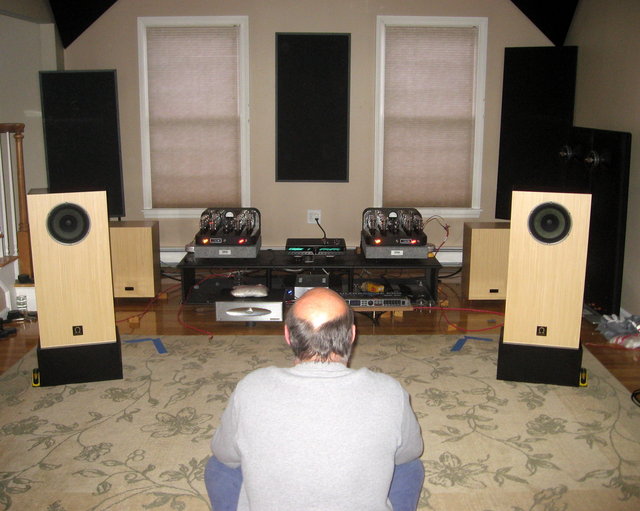 11-25-08 setup with Atma-Sphere amps