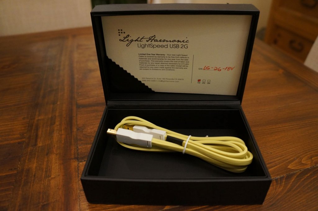 Light Harmonic Lightspeed 2G USB cable