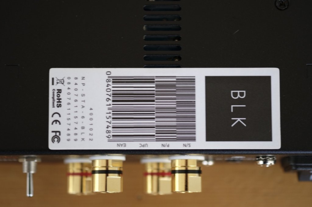 STA-6 Label