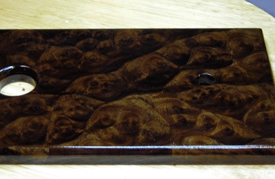 Walnut Burl - Walnut Burl that is available on all Musica Bella preamps