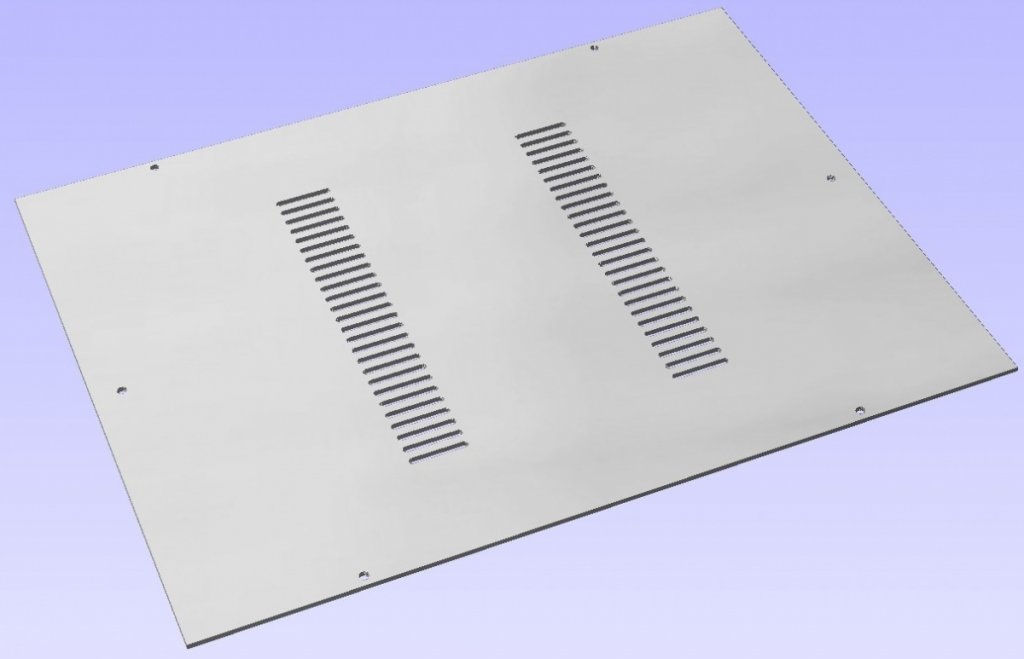 Icepower 6 channel top panel