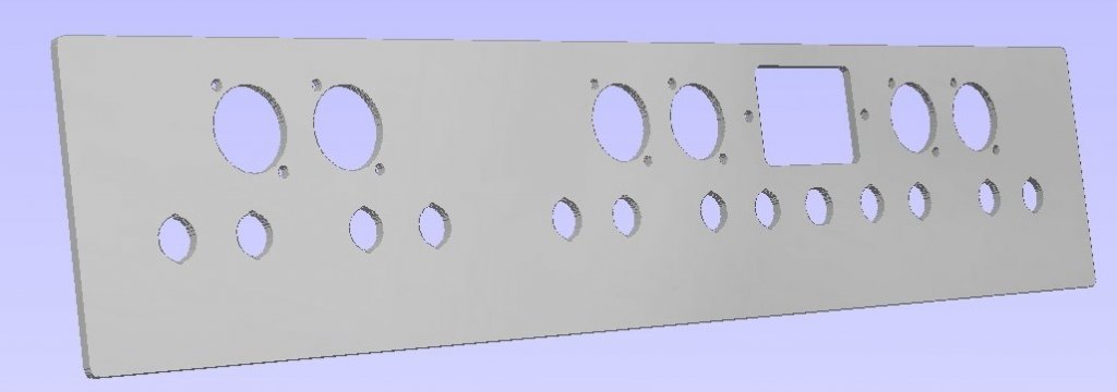 Icepower 6 channel rear panel