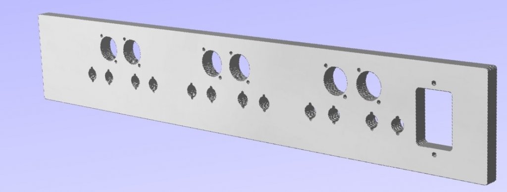 6 channel rear panel