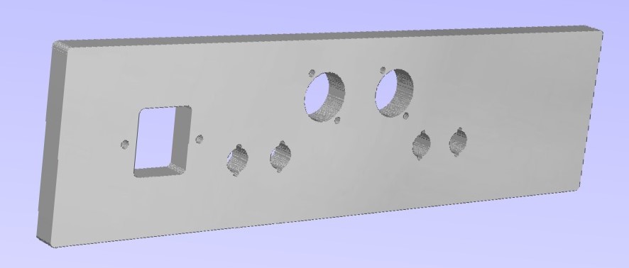 Icepower rear panel