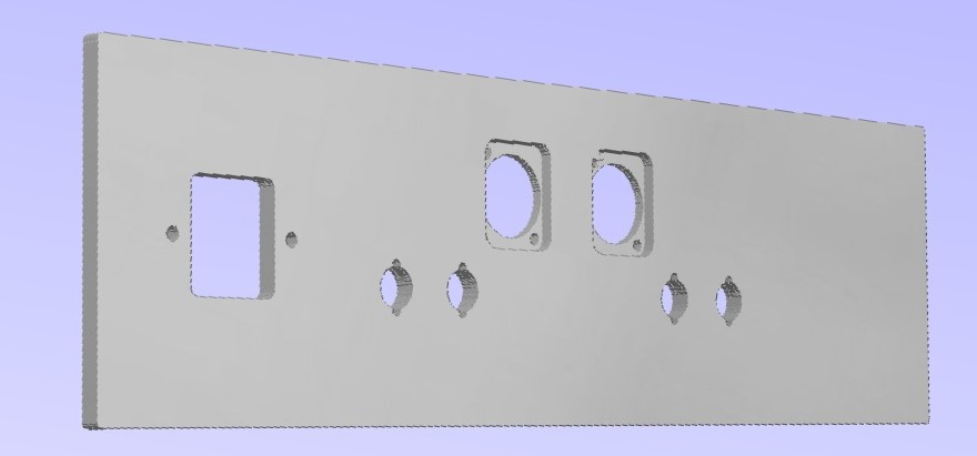 Standard purepower rear panel inside