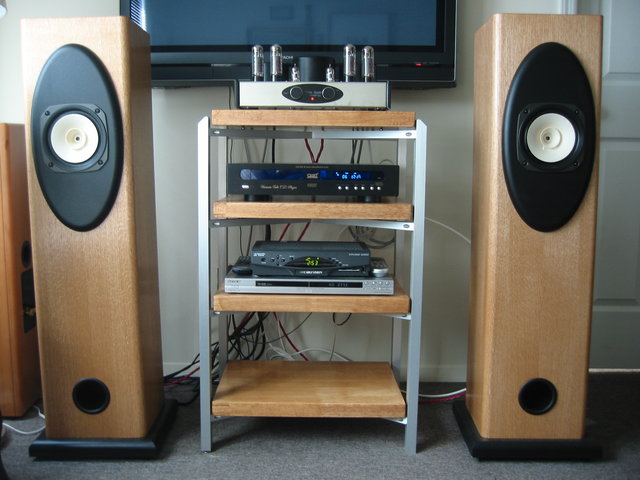 Brines FT-1600 mk2 Vista Audio i-34 integrated Cary 308T cdp W NOS tubes = SWEET LIL SYSTEM!!