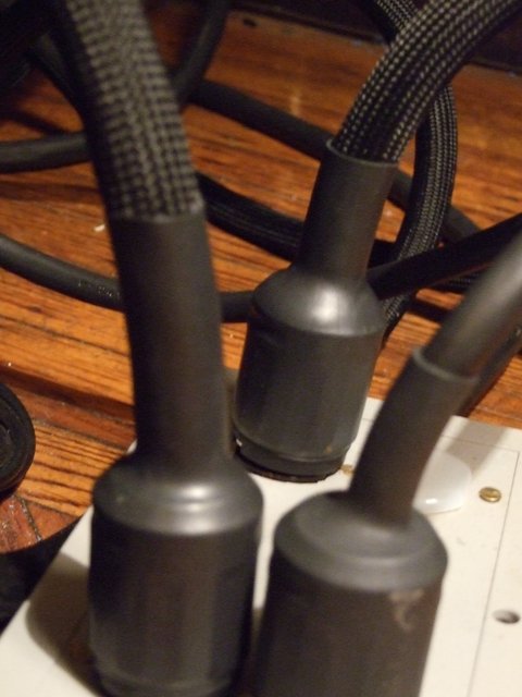 Plug it in, plug it in. - Paul's cables in action.