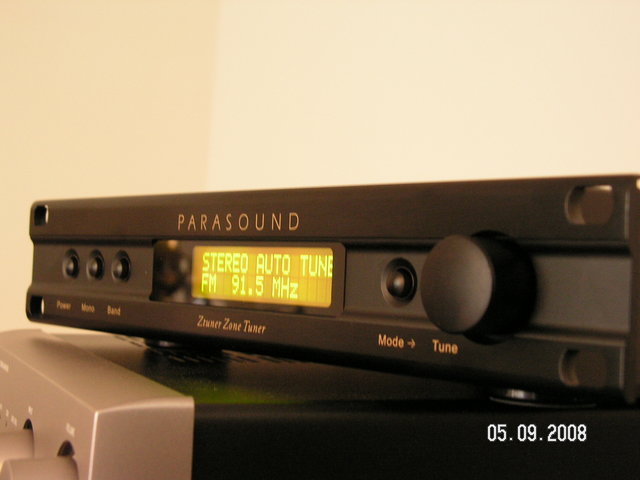 Parasound ztuner - Got this excellent Parasound ztuner NIB for $32 !! my most "proud" audio component.