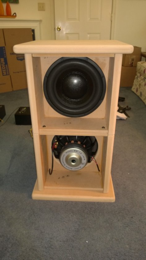 The Monolith open baffle planar speakers