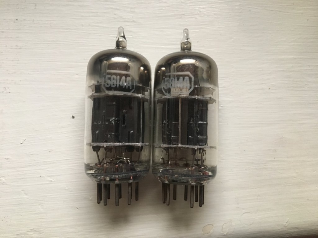 2018   RCA 5814 PAIR 1 NO LOGOS RED BOXES