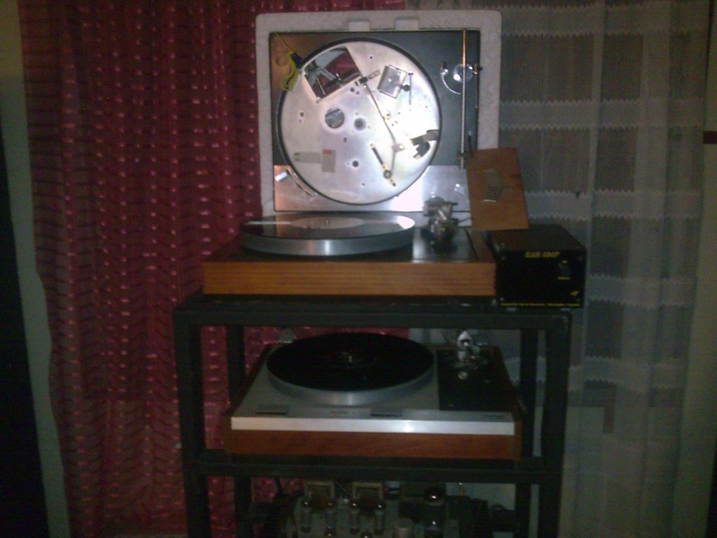 Linn and Thorens shortly before being replaced with Lenco and Technics