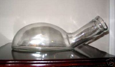 glass urinal