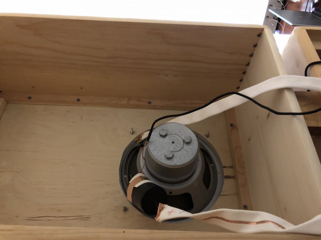 Upper Speaker Detail - Back