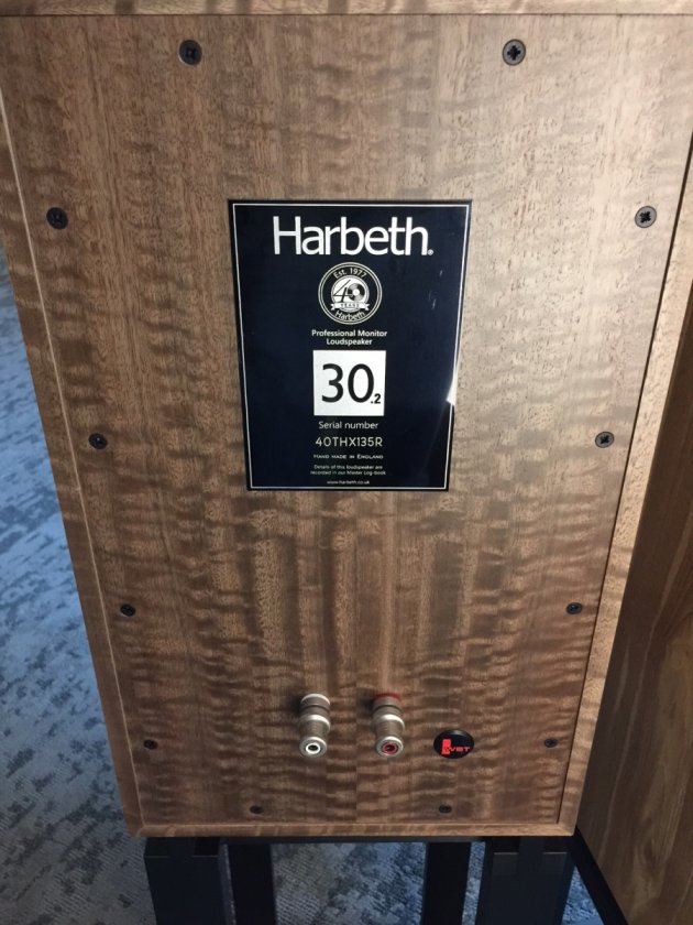 Harbeth 302 rear