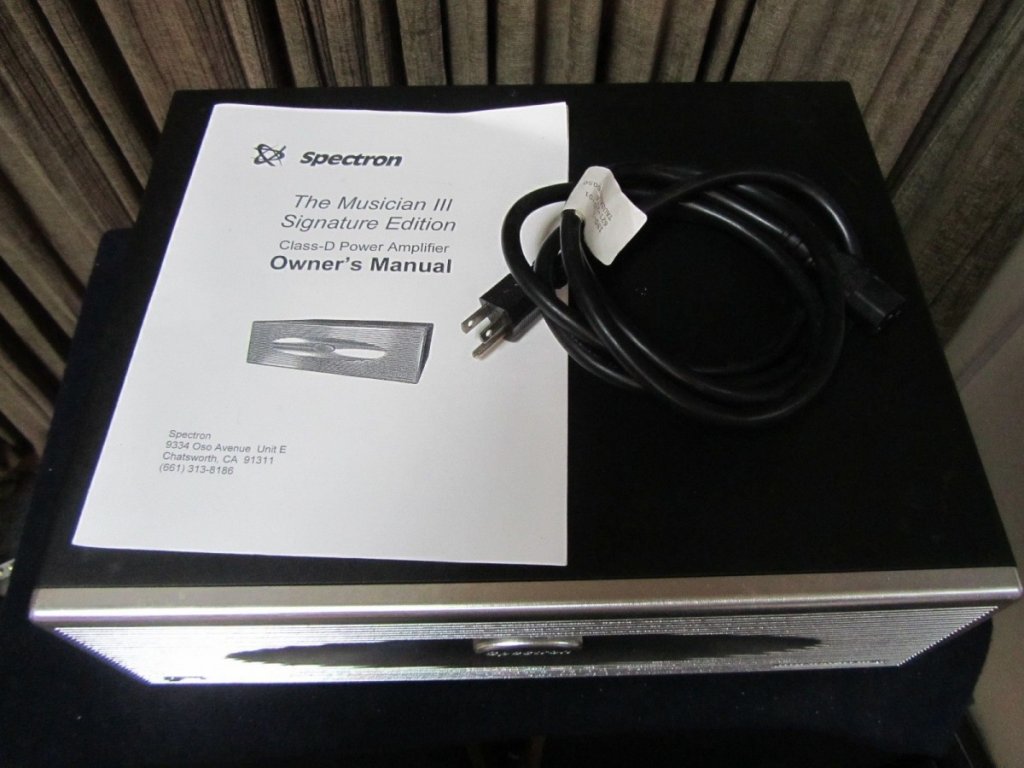 Spectron Musician III SE mk2 - 4