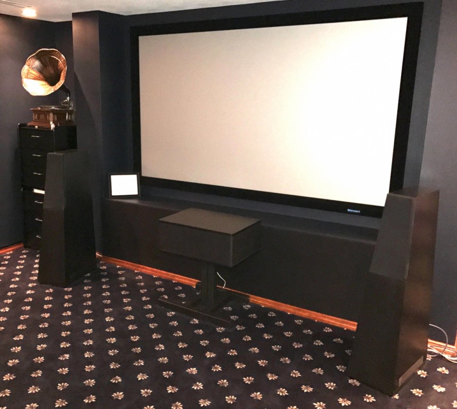 Screen Front and Center Loudspeakers