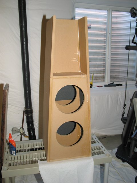 The main box glued