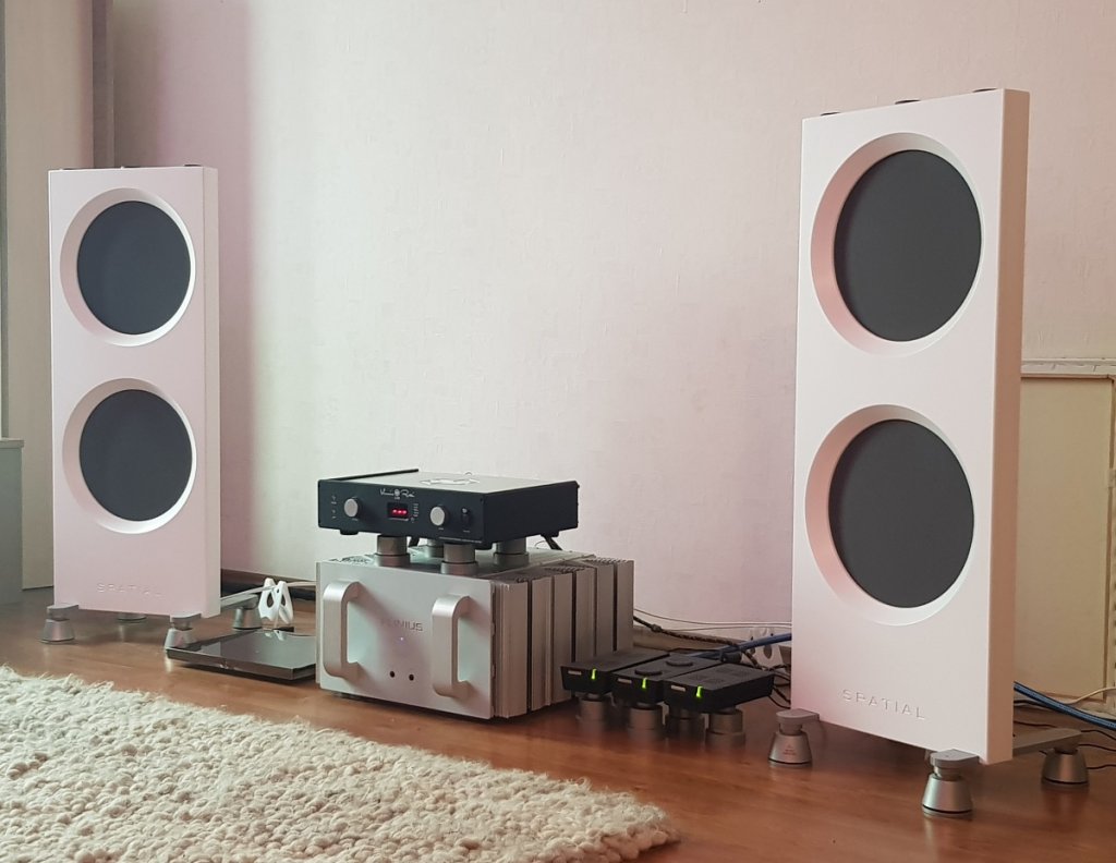 Spatial Audio M3TM 
Vinnie Rossi LIO
Plinius Reference 
SOtM Trifecta