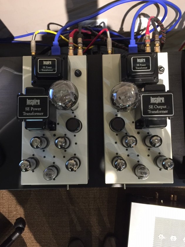 Dennis Had Inspire QMB-25 Mono Blocks top view