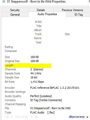 Unsuccessful dbpoweramp CD Rip - June 2018