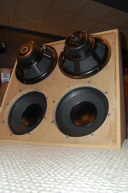 Infinite Baffle loaded with 15" Hawthorne Audio Augies