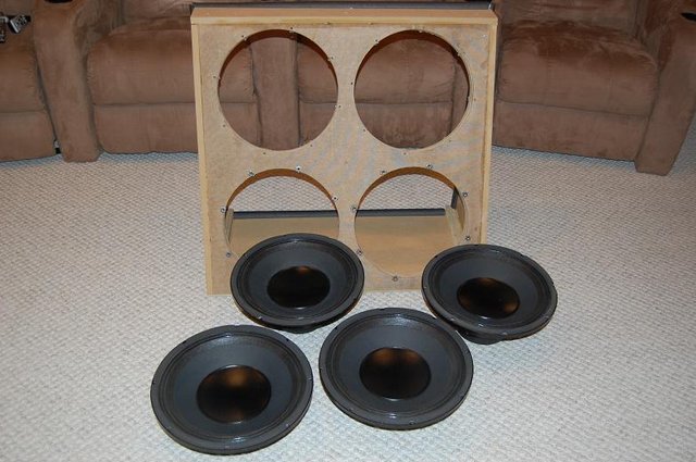 Infinite Baffle, soon to be loaded with 15" Hawthorne Audio Augies