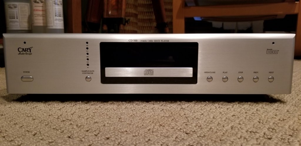 Cary Audio CD500 CD Player For Sale