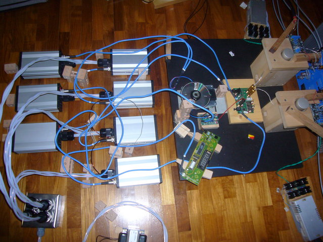 cd transport / dac - Philips cd pro 2lf transport / Tentlabs xo3.2 clock / Altmann Attraction DAC. All power supplies by Paul Hynes Design ( 3 for transport, 1 for clock, 3 for dac ).