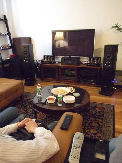 System view from listening area