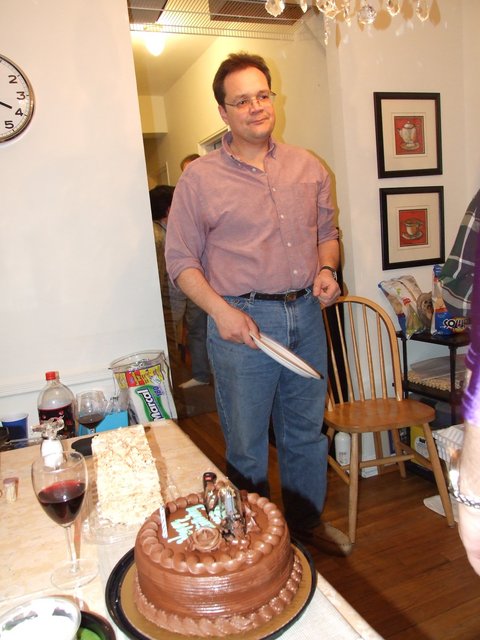 Make room, I got a knife...look at me the wrong way...take that..
