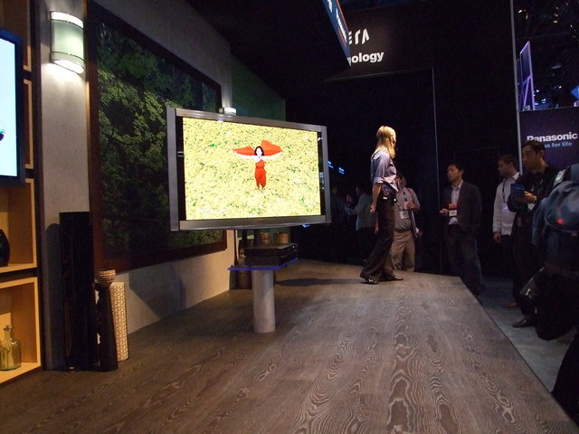 Next generation monitor - only 1.25" thick...and look ma, no wires. Wi-fi mf.