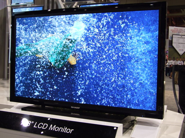 Sharp 108" monitor