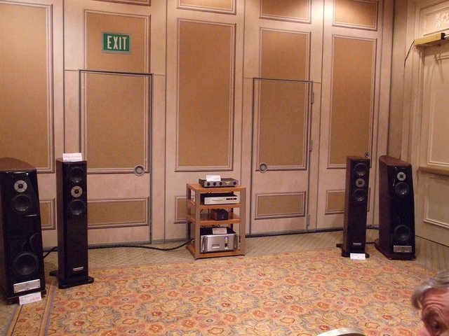 Usher room - that's my preamp on display.
