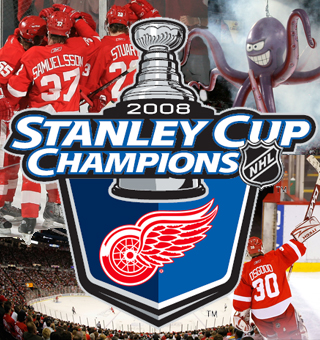red wings 2008 champions
