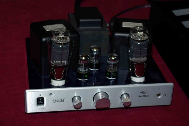 CARY Audio had lots of product on display