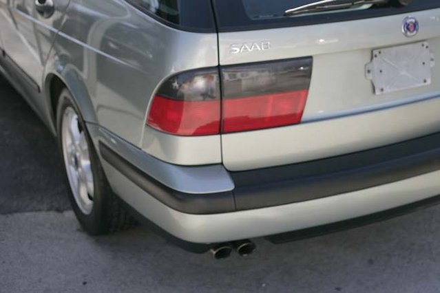 saab 9-5 back