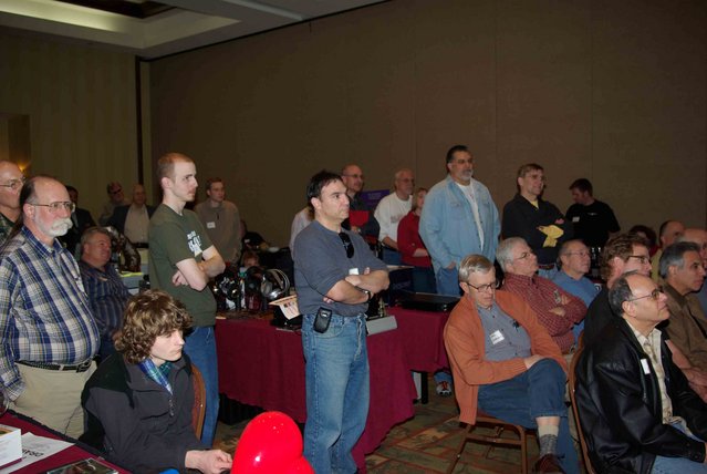 The crowd was in awe of Joe Grado's presentation