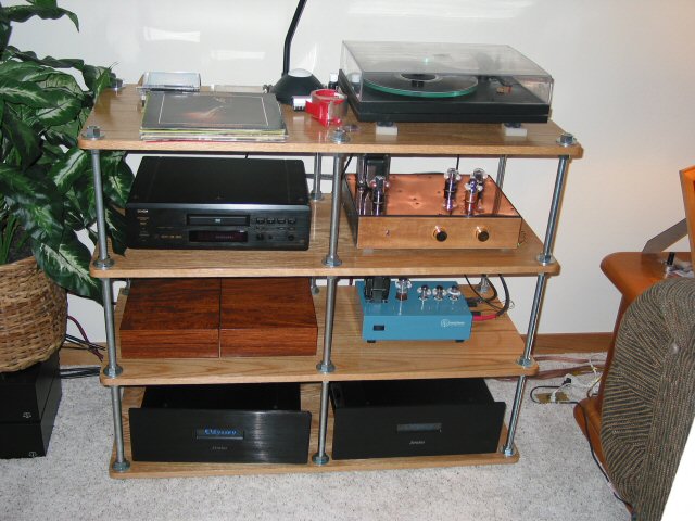 The JJAZ IP110KW amps in my rack. I love the wood