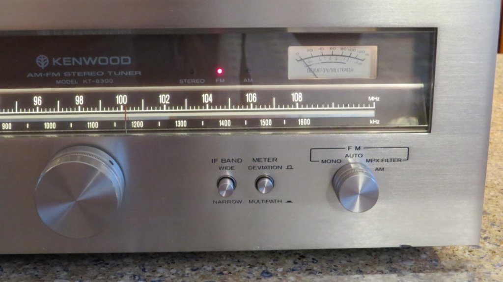 Kenwood KT-8300 Supertuner very good condition -Top FM sound $248