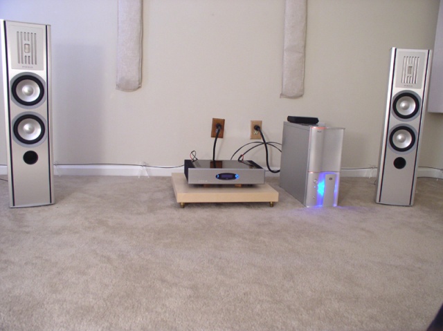 Back in the day. Perreaux Radiance 200i - PC source with Lynx L22 - Piega C3 Limiteds - Audience Au24, and Power Chords