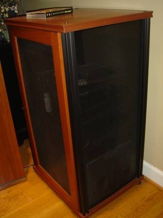 Salamander Synergy S40 in beautiful cherry with perforated sides