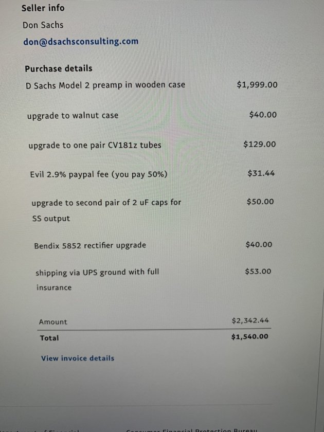 Original Invoice