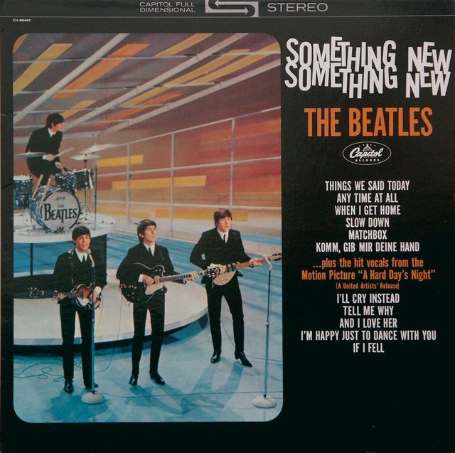 THE BEATLES/ Something New (front) - LP